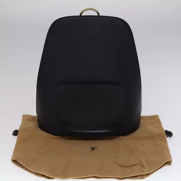 LOUIS VUITTON Epi Coblanc Shoulder Bag Black LV Auth - Picture 14 of 16